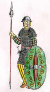 Illustration de guerrier celte