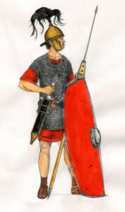 Illustration de légionnaire romain