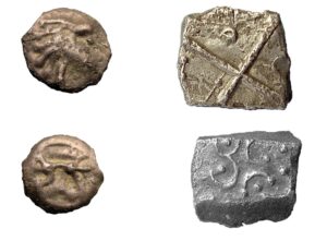 Monnaies des Senons, et drachme Caduque